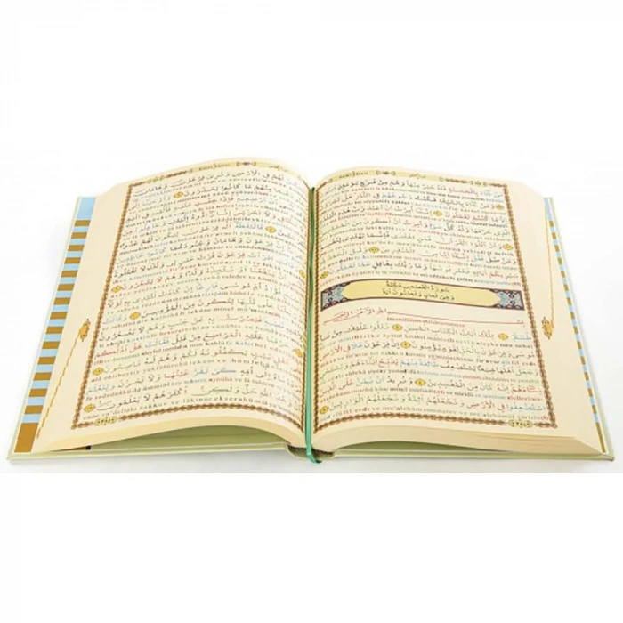 Kur’an-ı Kerim Rahle Boy (satıraltı Ve Türkçe Okunuşlu)