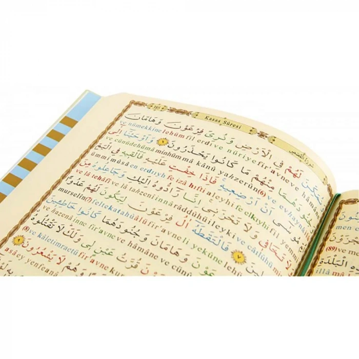 Kur’an-ı Kerim Rahle Boy (satıraltı Ve Türkçe Okunuşlu)