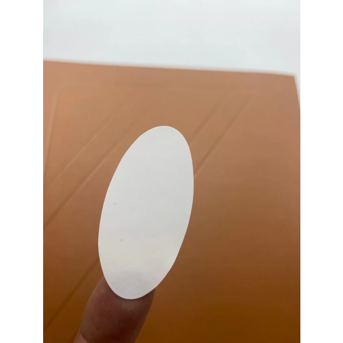 Kuşe 25x50 Elips Etiket 2000 Li