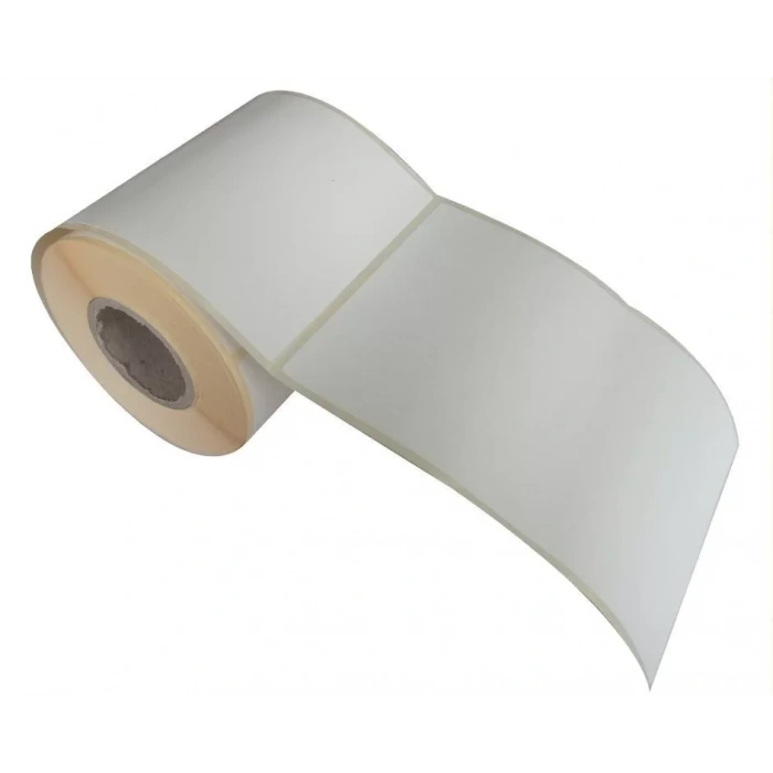 Kuşe Barkod Etiketi 120x80 Tekli 300 Lü