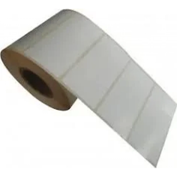 KUŞE BARKOD ETİKETİ 40X80 TEKLİ 1000 ADET