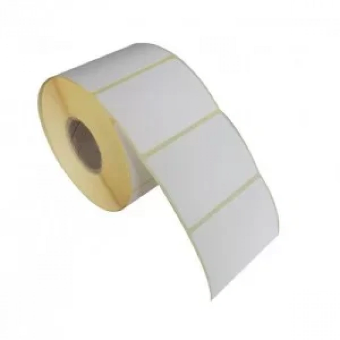 Kuşe Barkod Etiketi 80x80 500 Lük