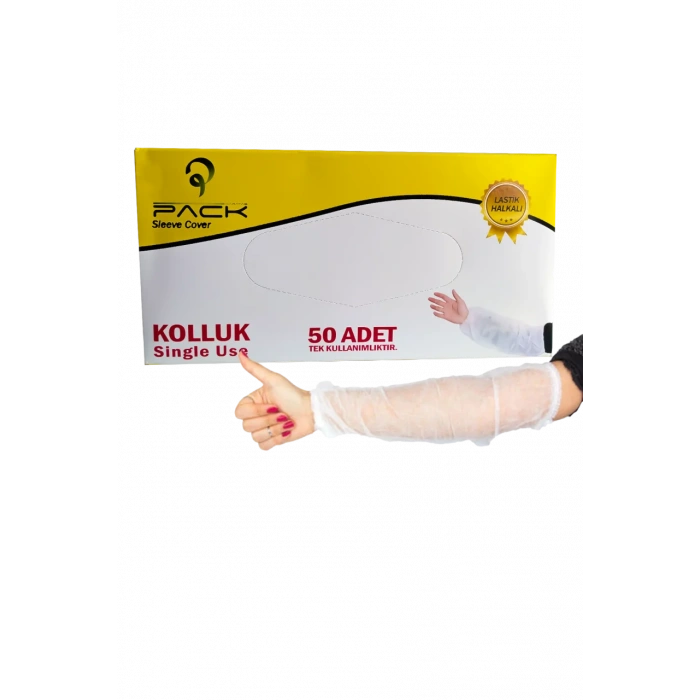 Kutulu Kolluk Tek Kullanımlık Lastikli 50 Adet