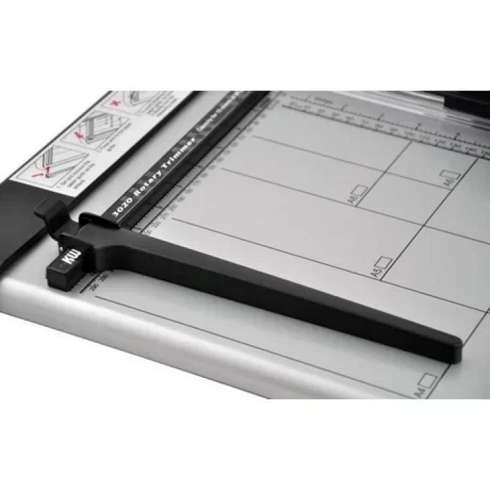 KW-trio 3020 Profesyonel A2 Sürgülü Giyotin (12 Yaprak Kapasiteli)