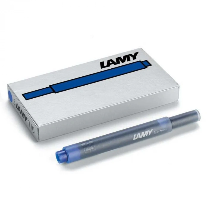 Lamy T10 Dolma Kalem Kartuşu 5li Mavi