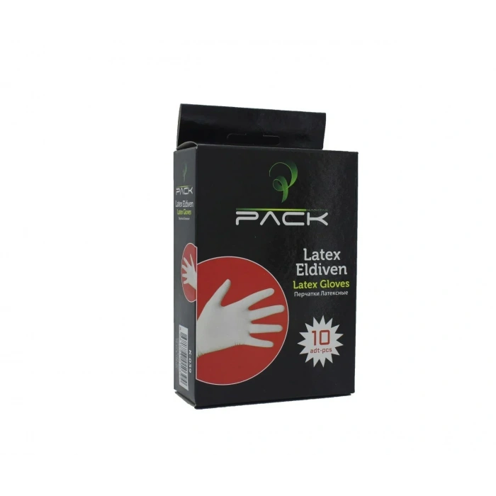 Lateks Pudralı Eldiven 10  Lu.