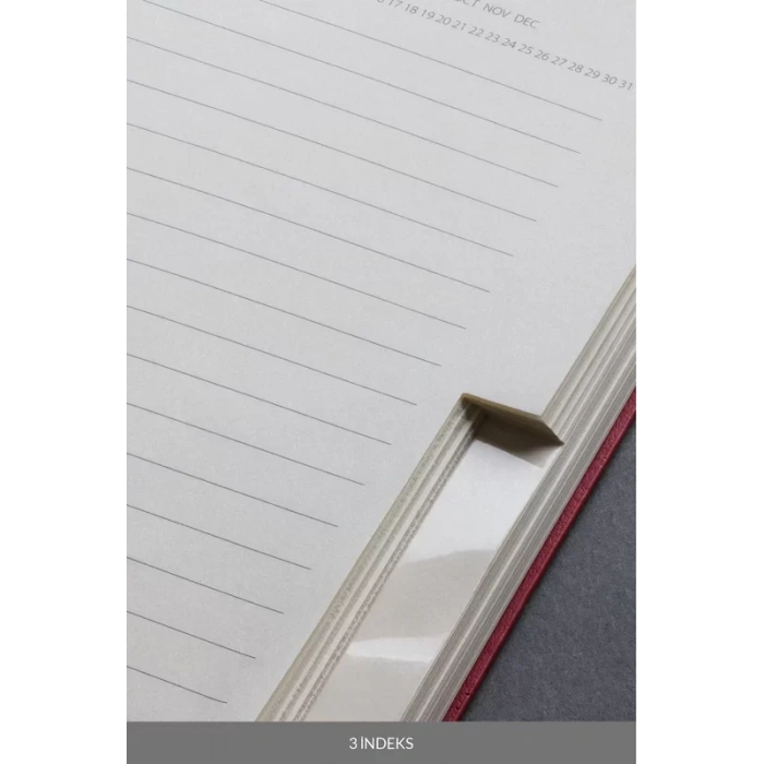 LATON JAETTU B5 SEPRA NOT DEFTERİ TERMO DERİ YUMUŞAK KAPAK DEFTER 18x23cm 192 YAPRAK MAVİ