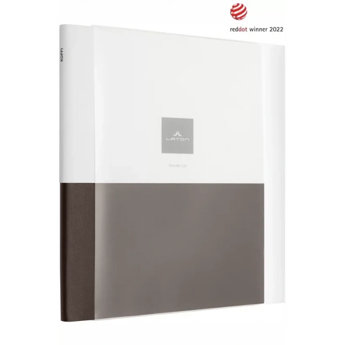 Laton Koppi B5 Tarihsiz Planlayıcı Toplantı Organizatörü Termo Deri Yumuşak Kapak Defter 18x23cm 128 Yaprak Koyu Kahverengi