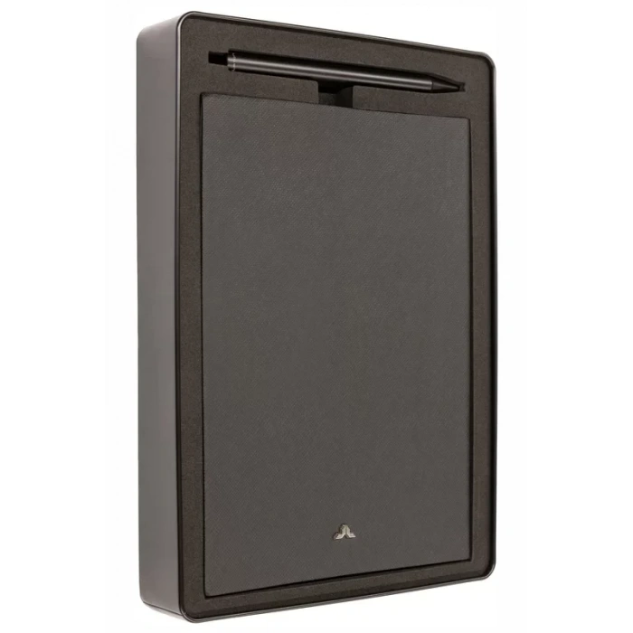 LATON SEİLU A5 PREMİUM TERMO DERİ YUMUŞAK KAPAK LÜKS DEFTER METAL KUTU SETİ ÇİZGİLİ 14.6x20.8cm 128 YAPRAK SİYAH