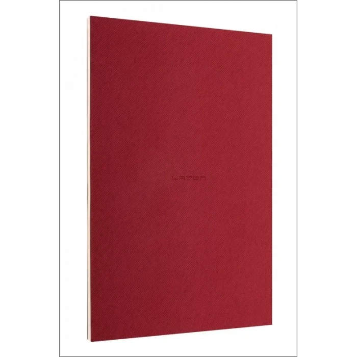 Laton Viilea A5 Premium Termo Deri Yumuşak Kapak Pvc A5 Kaydırıcı Çanta,pvc A6 Yapıştırıcı Cep Defter 14x21cm 96 Sayfa Kırmızı