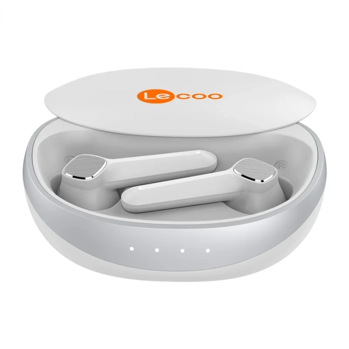 Lecoo Ew305byz Kablosuz Tws Bluetooth Kulak İçi Mikrofonlu Kulaklık Beyaz
