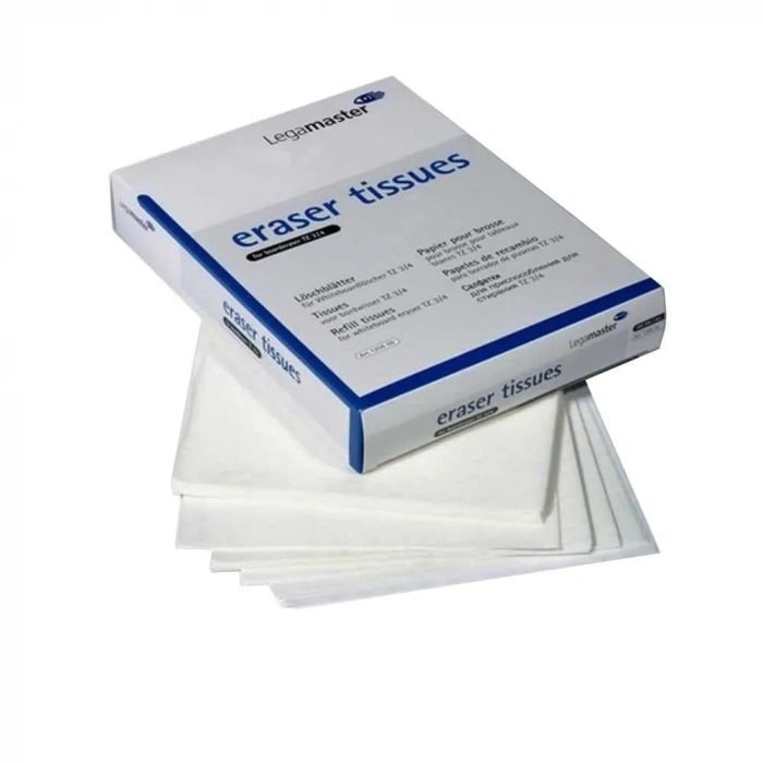 Legamaster 120600 TZ4 Manyetik Beyaz Yazı Tahtası Silgisi Yedeği 100lü Paket