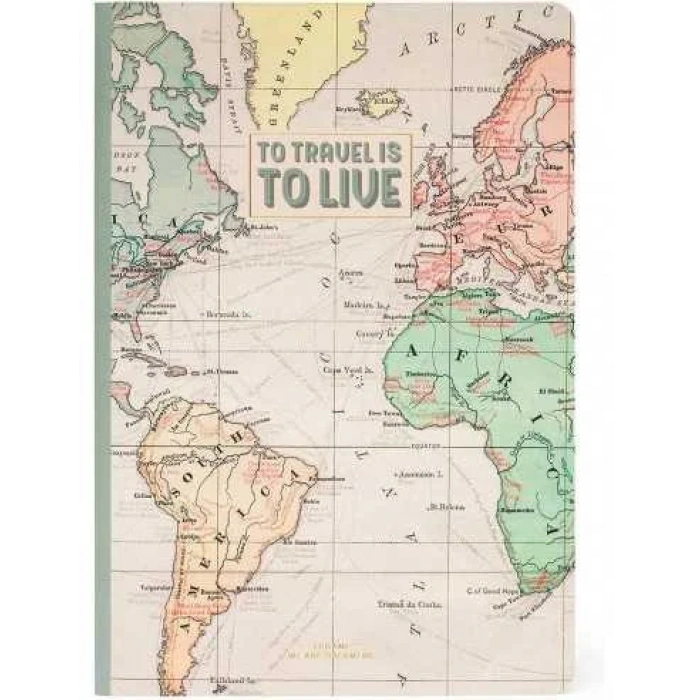 LEGAMİ A5NOT0013 OKUL DEFTERİ A5 ÇİZGİLİ TRAVEL