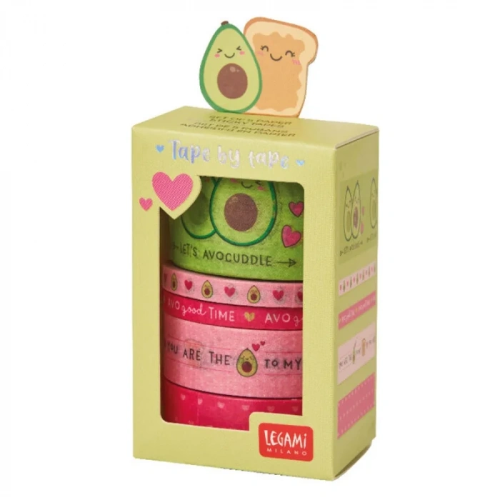 LEGAMİ MİNİ KAĞIT BANT SETİ AVOKADO