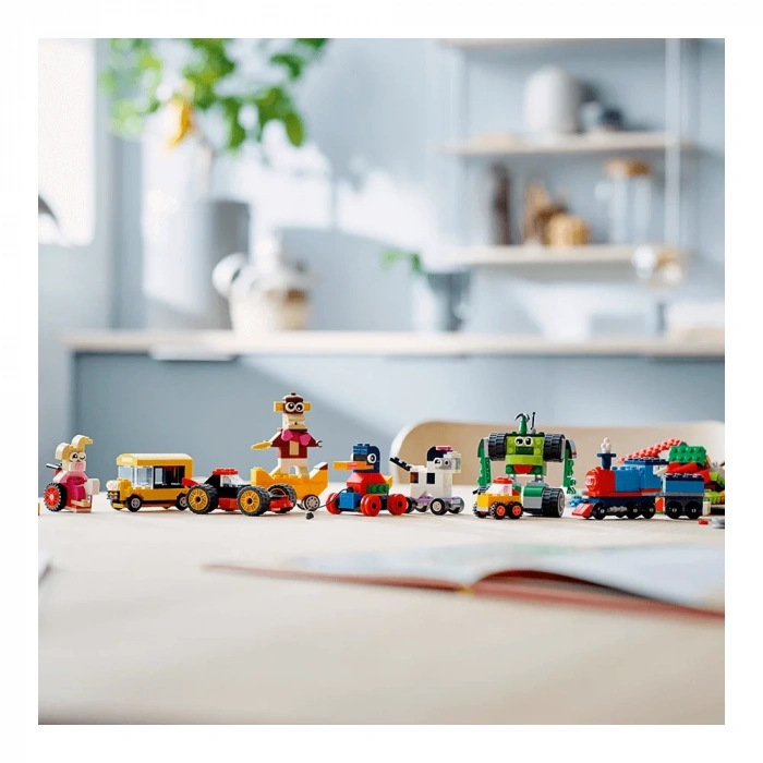 Lego Classic Yapım Parçaları Ve Tekerlekler 11014