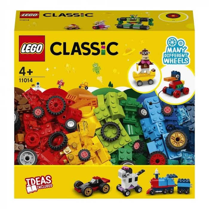 Lego Classic Yapım Parçaları ve Tekerlekler 11014