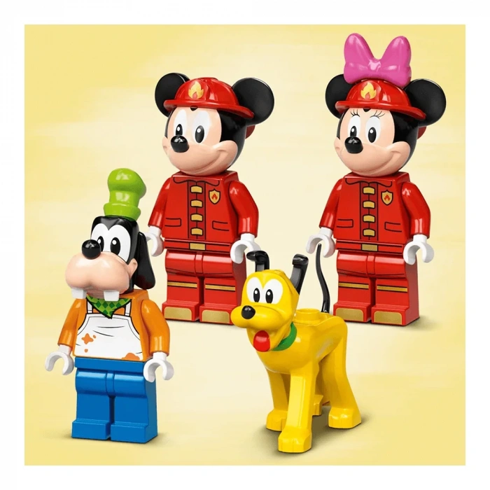 Lego Juniors Mickey ve Arkadaşlarının İtfiaye Merkezi ve Kamyonu 10776