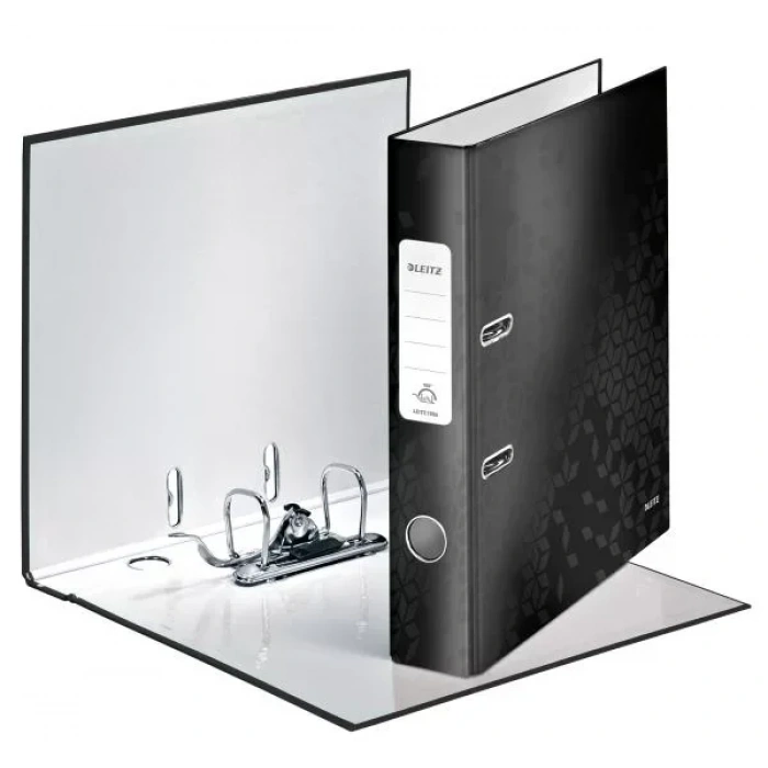 Leitz 1006 Dar Klasör WOW Metalik Siyah