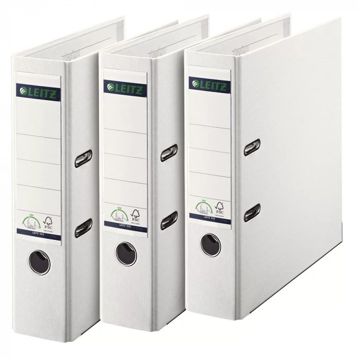 Leitz 1010 Beyaz Geniş Plastik Klasör