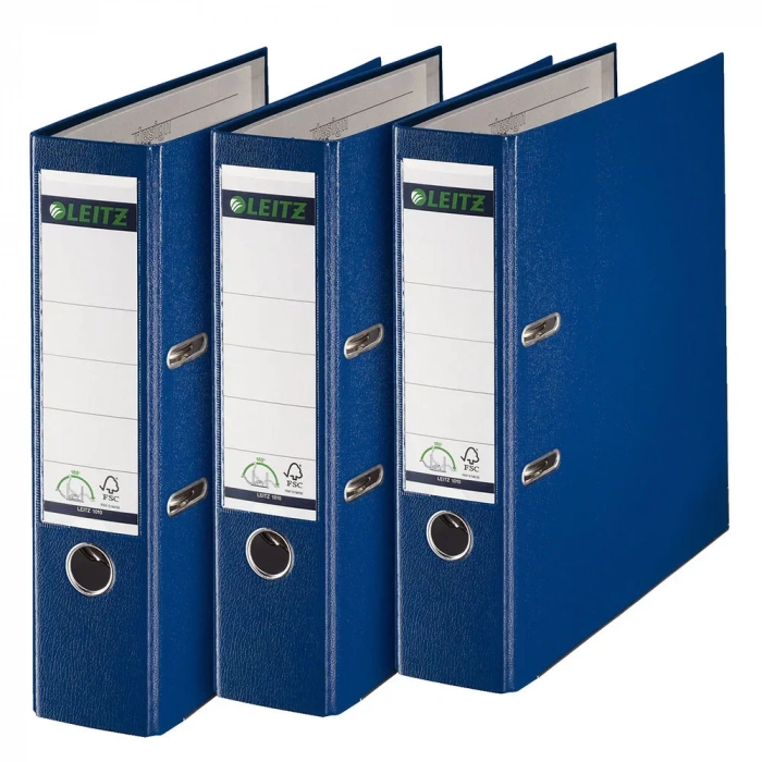 Leitz 1010 Mavi Geniş Plastik Klasör