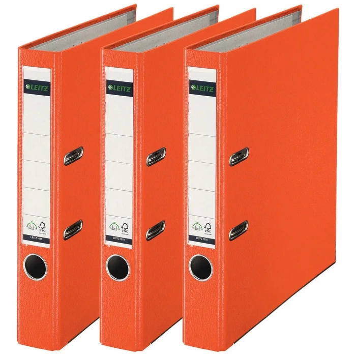 Leitz 1015 Turuncu Dar Plastik Klasör