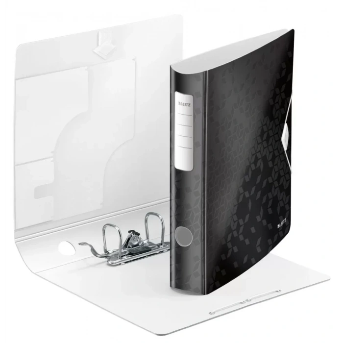 Leitz 1107 Klasör 180° Pp Active Wow Dar Metalik Siyah