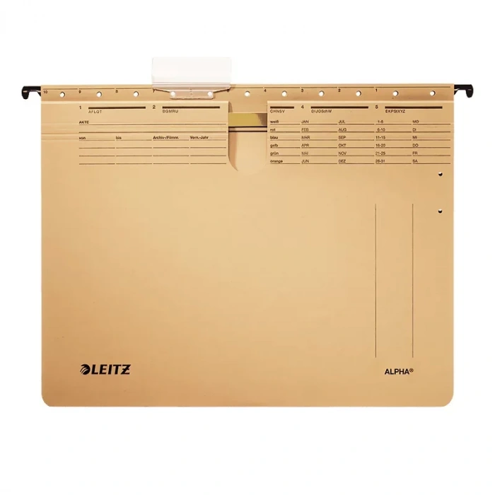 Leitz 1914 Telli Askılı Dosya Kraft 10lu