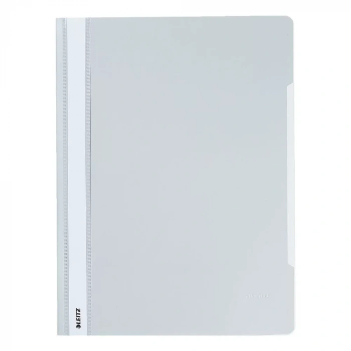 Leitz 4189 Gri Plastik Telli Dosya (50 Li Paket)