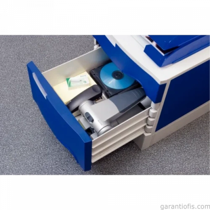 Leitz 5180 Ekstra Güçlü Kırmızı Delgeç (65 Sayfa Kapasiteli)