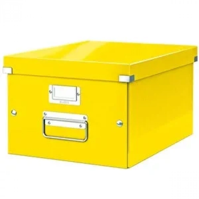 Leitz 6044 Wow C&s Orta Boy Saklama Kutusu Metalik Sarı