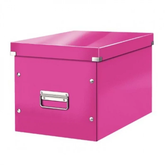 LEİTZ 6108 WOW C&S KÜP SAKLAMA KUTUSU METALİK PEMBE