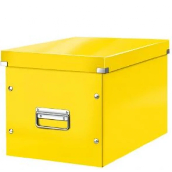 Leitz 6109 Wow C&s Orta Boy Küp Saklama Kutusu Sarı