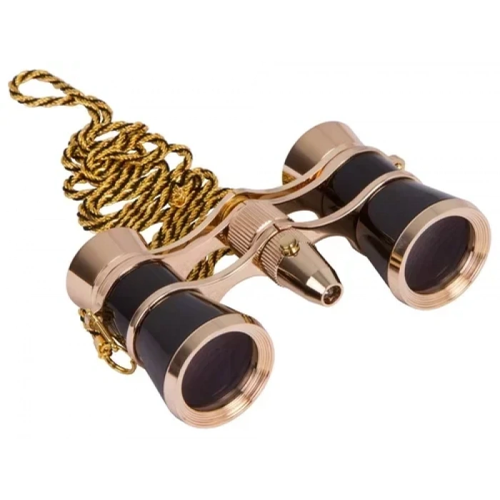 Levenhuk Broadway 325F Opera Dürbünlerı (siyah, LED ışıklı ve zıncırlı)