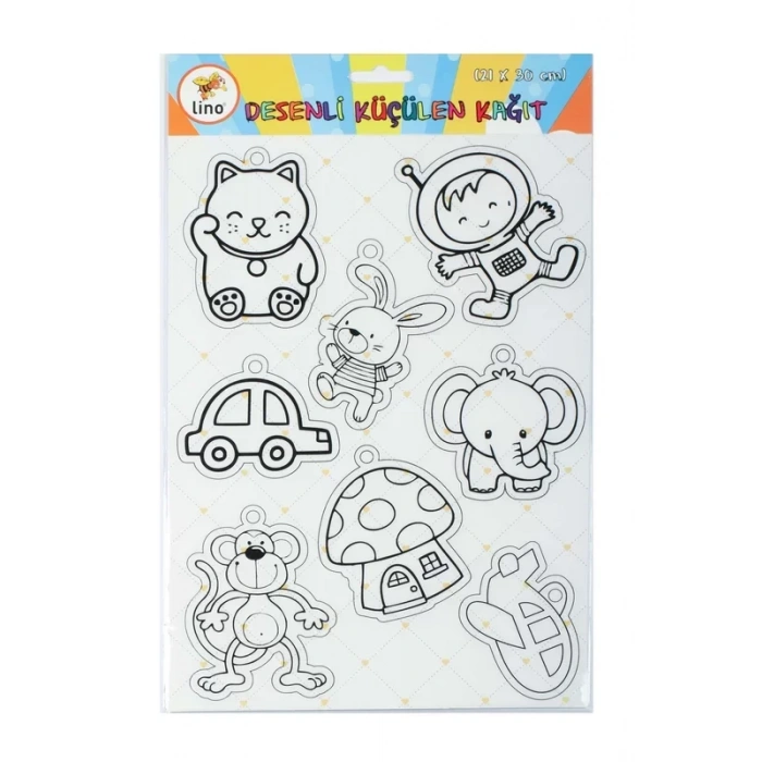 LİNO 13WP-02 DESENLİ KÜÇÜLEN KAĞIT 21x30