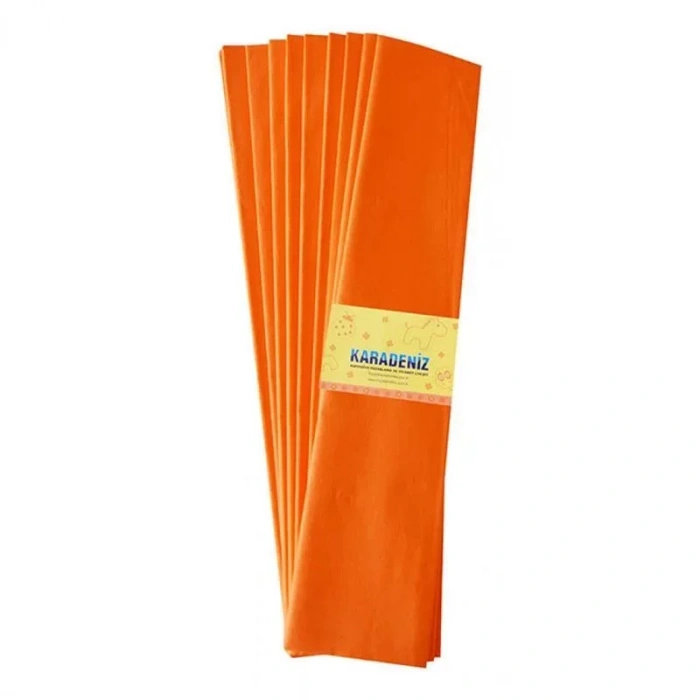 Lino Lüx Krapon Kağıdı 10lu 50cmx2m Turuncu