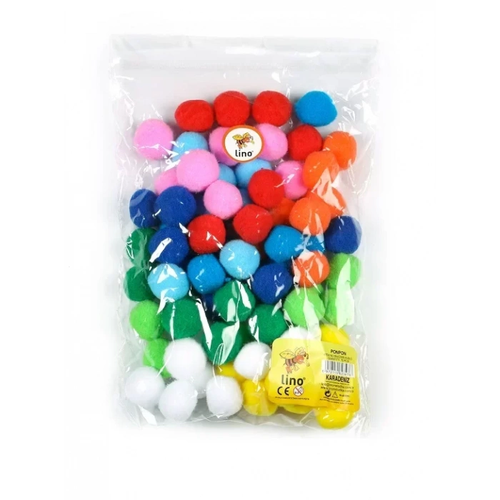 Lıno Ponpon 3 Cm.büyük Boy 75 Li Rbz-2006-3