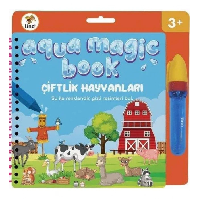 LINO TFL-1007 AQUA MAGIC BOOK ÇİFTLİK SİHİRLİ BOYAMA KİTABI