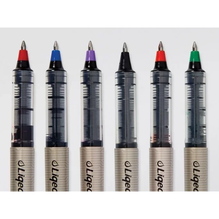 Liqeo Roller Ball Siyah Pilot Kalem 0.7