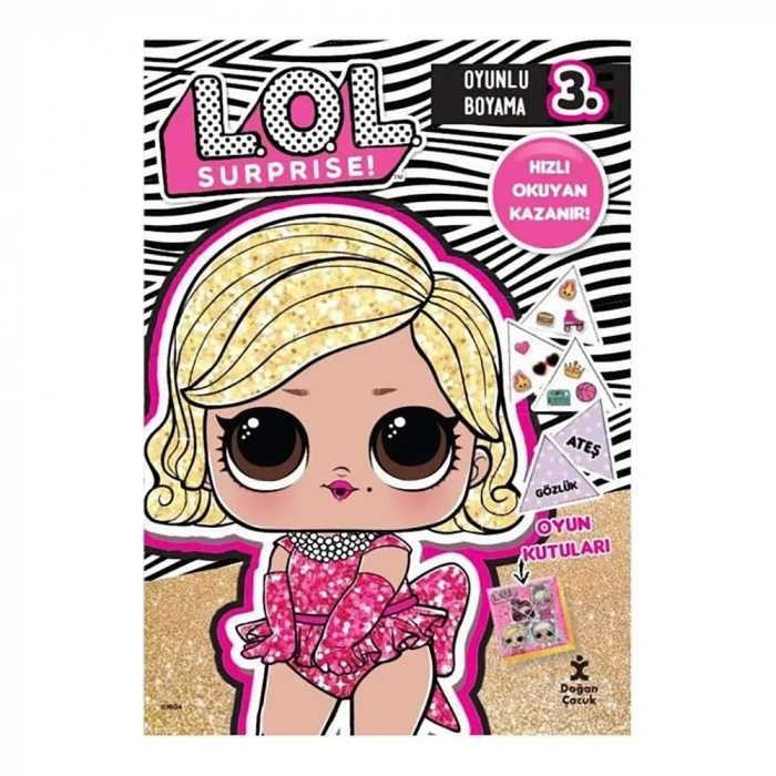 Lol Surprise! Oyunlu Boyama 3 - Hızlı Okuyan Kazanır!