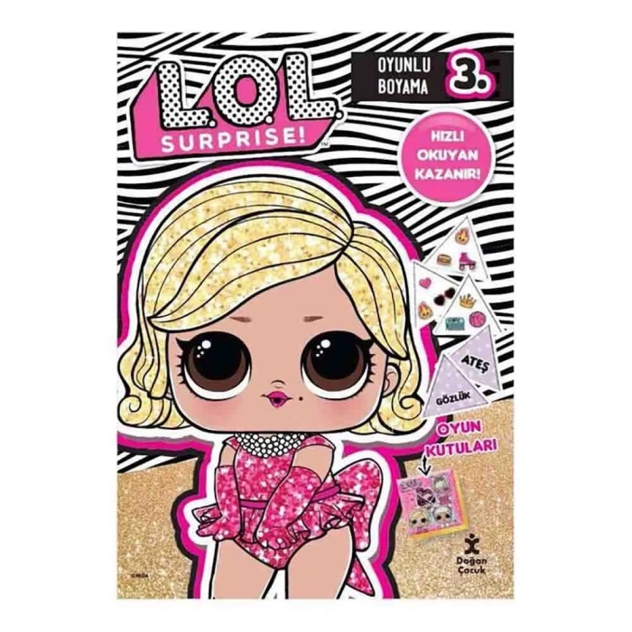 Lol Surprise! Oyunlu Boyama 3 - Hızlı Okuyan Kazanır!