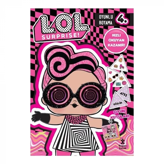 Lol Surprise! Oyunlu Boyama 4 - Hızlı Okuyan Kazanır!