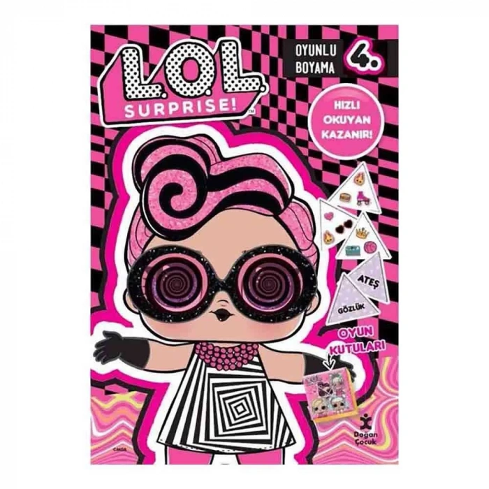 Lol Surprise! Oyunlu Boyama 4 - Hızlı Okuyan Kazanır!