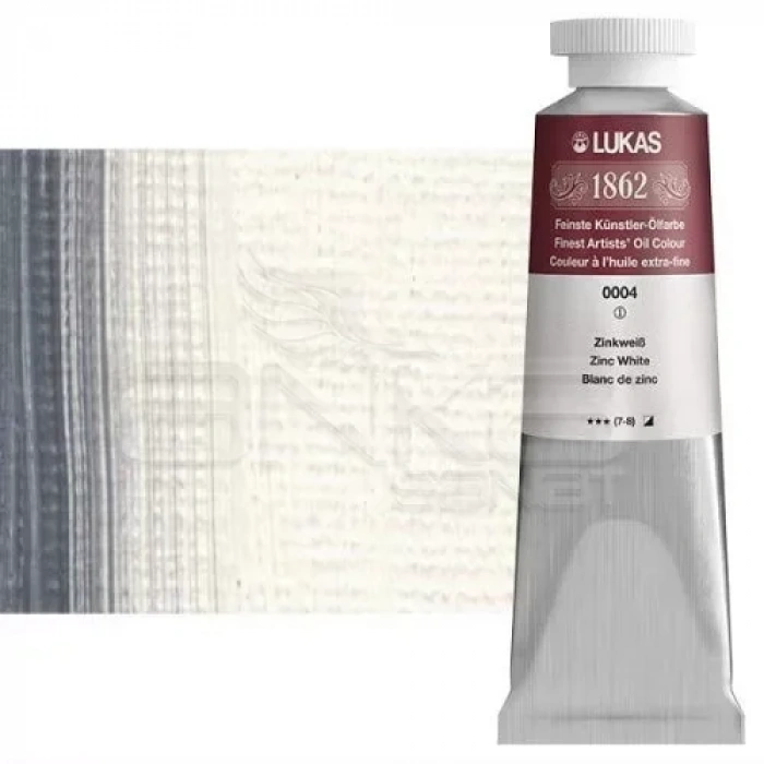 Lukas 1862 37ml Yağlı Boya Seri:1 No:0004 Çinko Beyaz