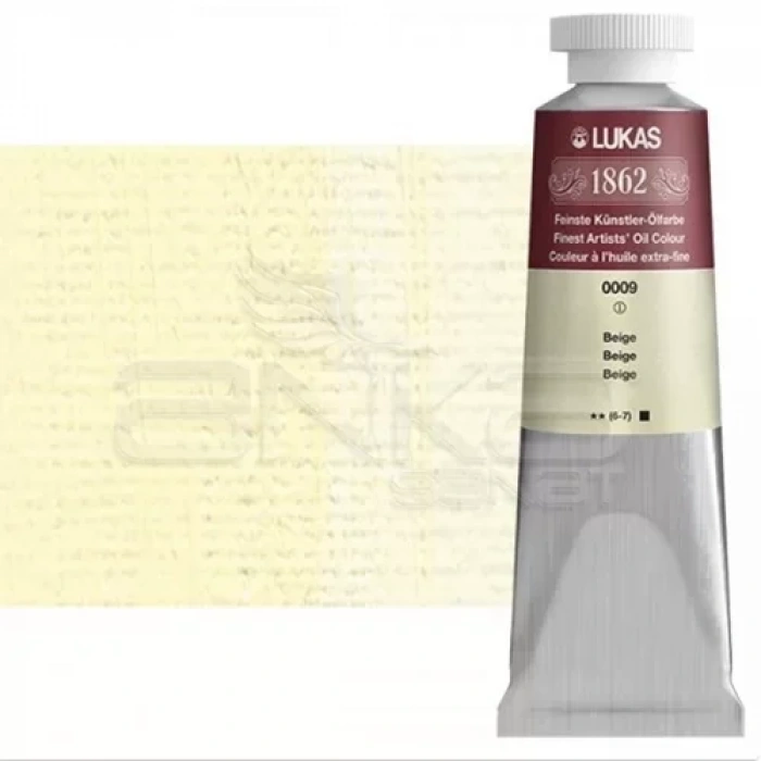 Lukas 1862 37ml Yağlı Boya Seri:1 No:0009 Beige