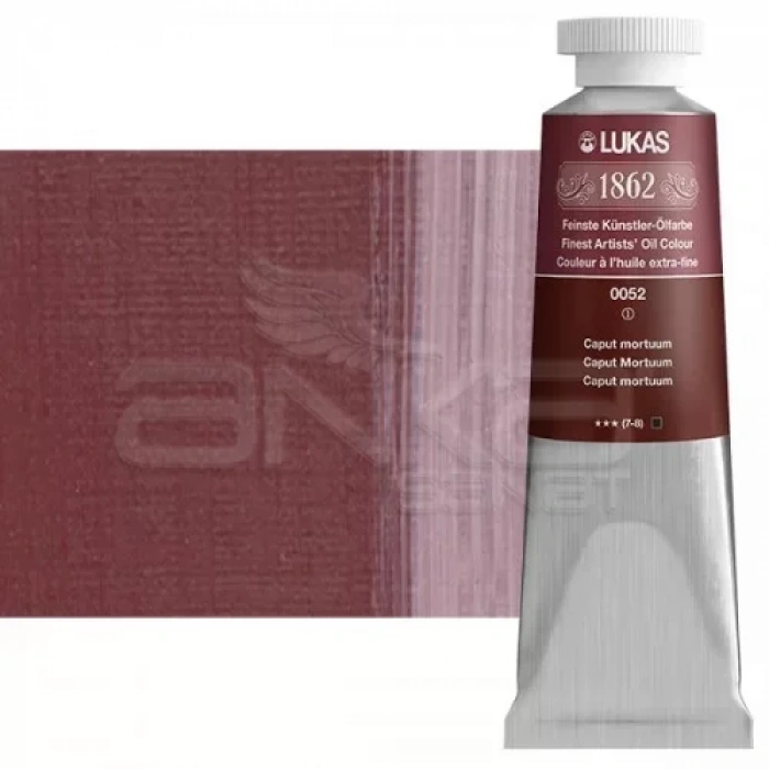 Lukas 1862 37ml Yağlı Boya Seri:1 No:0052 Caput Mortuum-Koyu