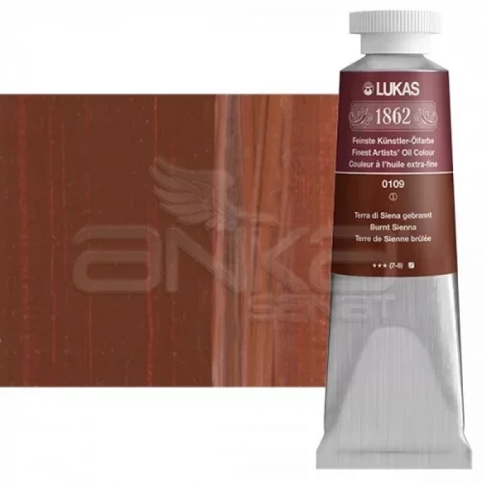 Lukas 1862 37ml Yağlı Boya Seri:1 No:0109 Terra Di Sienna-Yanık
