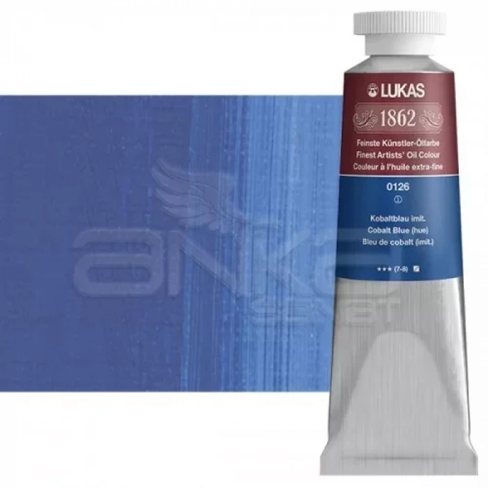 Lukas 1862 37ml Yağlı Boya Seri:1 No:0126 Kobalt Mavi
