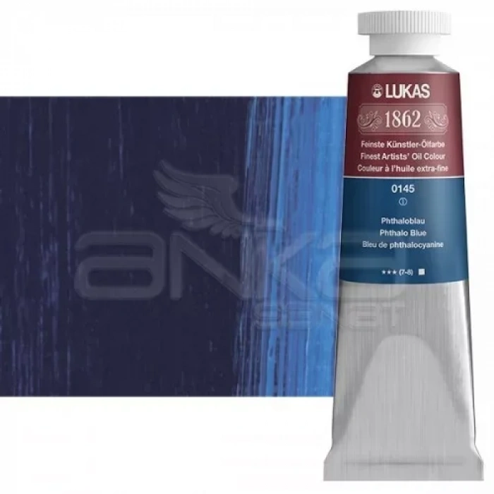 Lukas 1862 37ml Yağlı Boya Seri:1 No:0145 Helio-saf Mavi