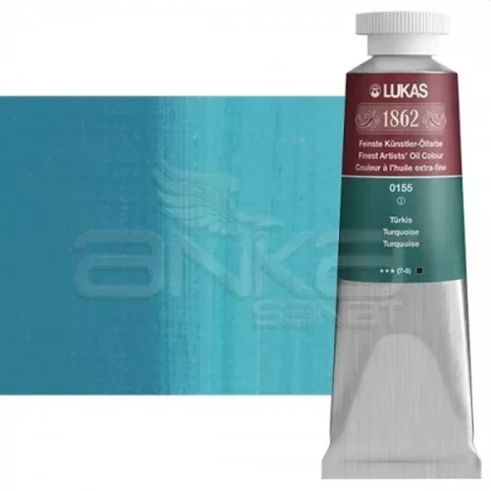 Lukas 1862 37ml Yağlı Boya Seri:1 No:0155 Turquoise