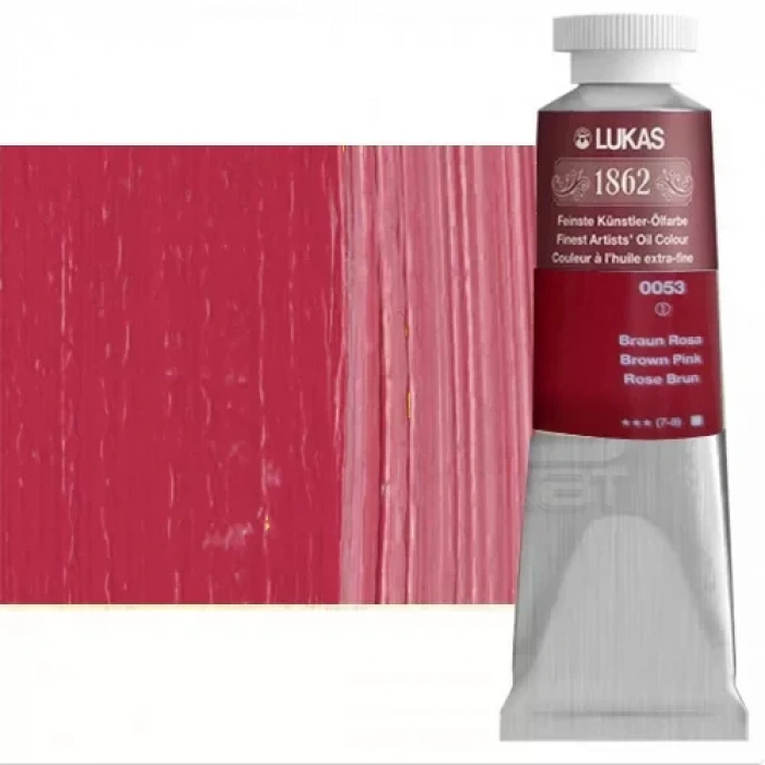 Lukas 1862 37ml Yağlı Boya Seri:1 No:053 Brown Pink